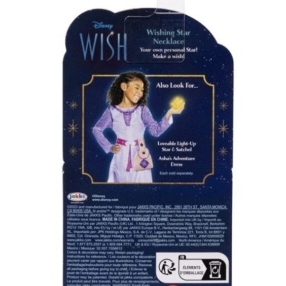 Disney Wish Glowing Star Necklace - Yellow - Picture 2 of 2